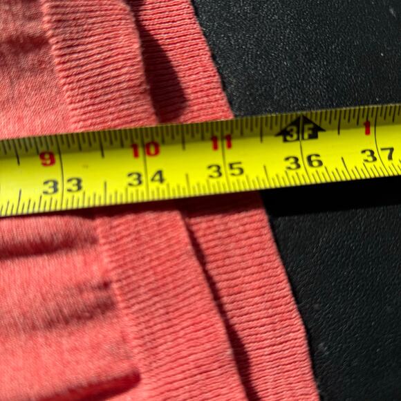 Zadig And Voltaire Rimo Metallic Knit Dress Tee Shirt Mini Coral Pink Size XS - Picture 16 of 16